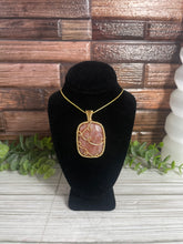 Load image into Gallery viewer, Sunstone Wire-Wrapped Pendant