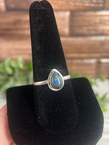 Labradorite Size 9 Sterling Silver Ring