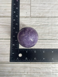 Lepidolite Sphere