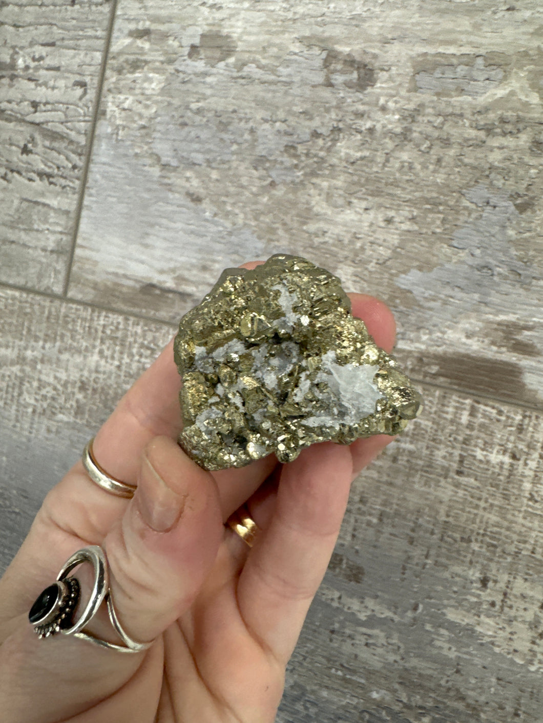 Pyrite & Calcite