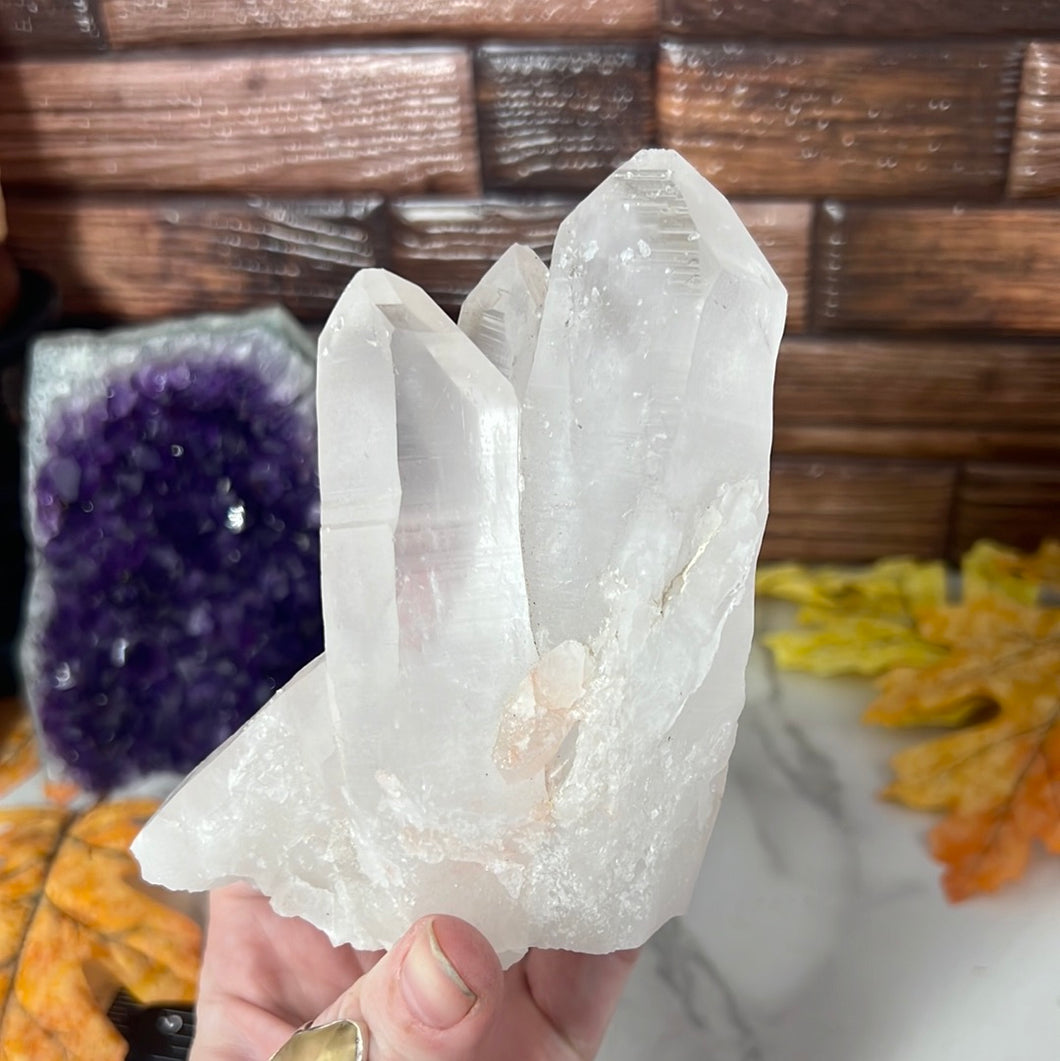 Lemurian Quartz Cluster