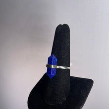 Load image into Gallery viewer, Lapis Lazuli Size 8 Sterling Silver Ring