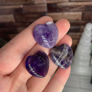 Amethyst Mini Heart