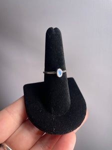 Moonstone SZ 7 Sterling Silver Ring