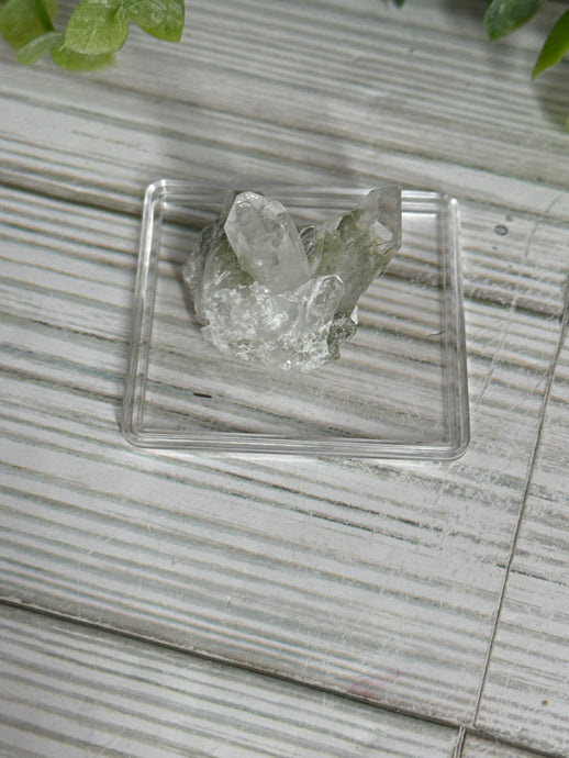 Quartz with Chlorite Cluster