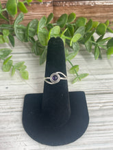 Load image into Gallery viewer, Amethyst SZ 7 Sterling Silver Ring