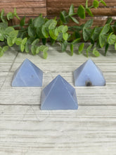 Load image into Gallery viewer, Blue Chalcedony Pyramid