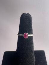 Load image into Gallery viewer, Ruby SZ 4 Sterling Silver Ring