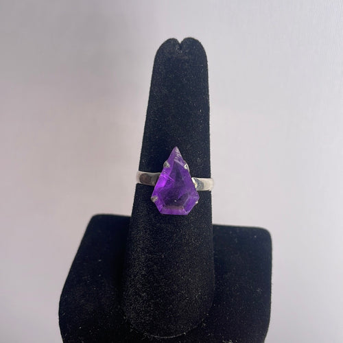 Amethyst Size 8 Sterling Silver Ring