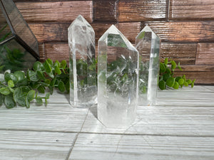 Clear Quartz Tower