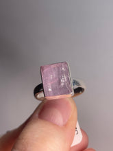 Load image into Gallery viewer, Kunzite SZ 10.5 Sterling Silver Ring