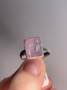 Kunzite SZ 10.5 Sterling Silver Ring