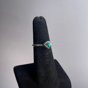 Chrysocolla Size 5 Sterling Silver Ring