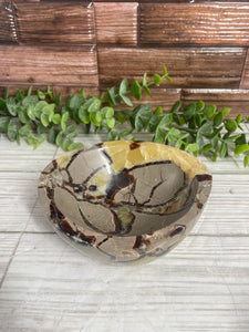 Septarian Calcite Bowl