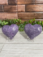 Load image into Gallery viewer, Lepidolite Heart