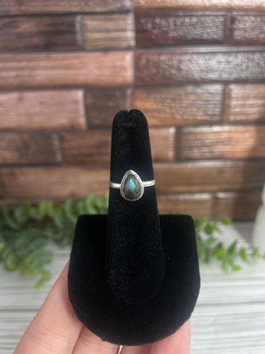 Labradorite Size 5 Sterling Silver Ring