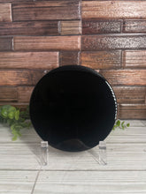 Load image into Gallery viewer, Black Obsidian Scrying Mirror