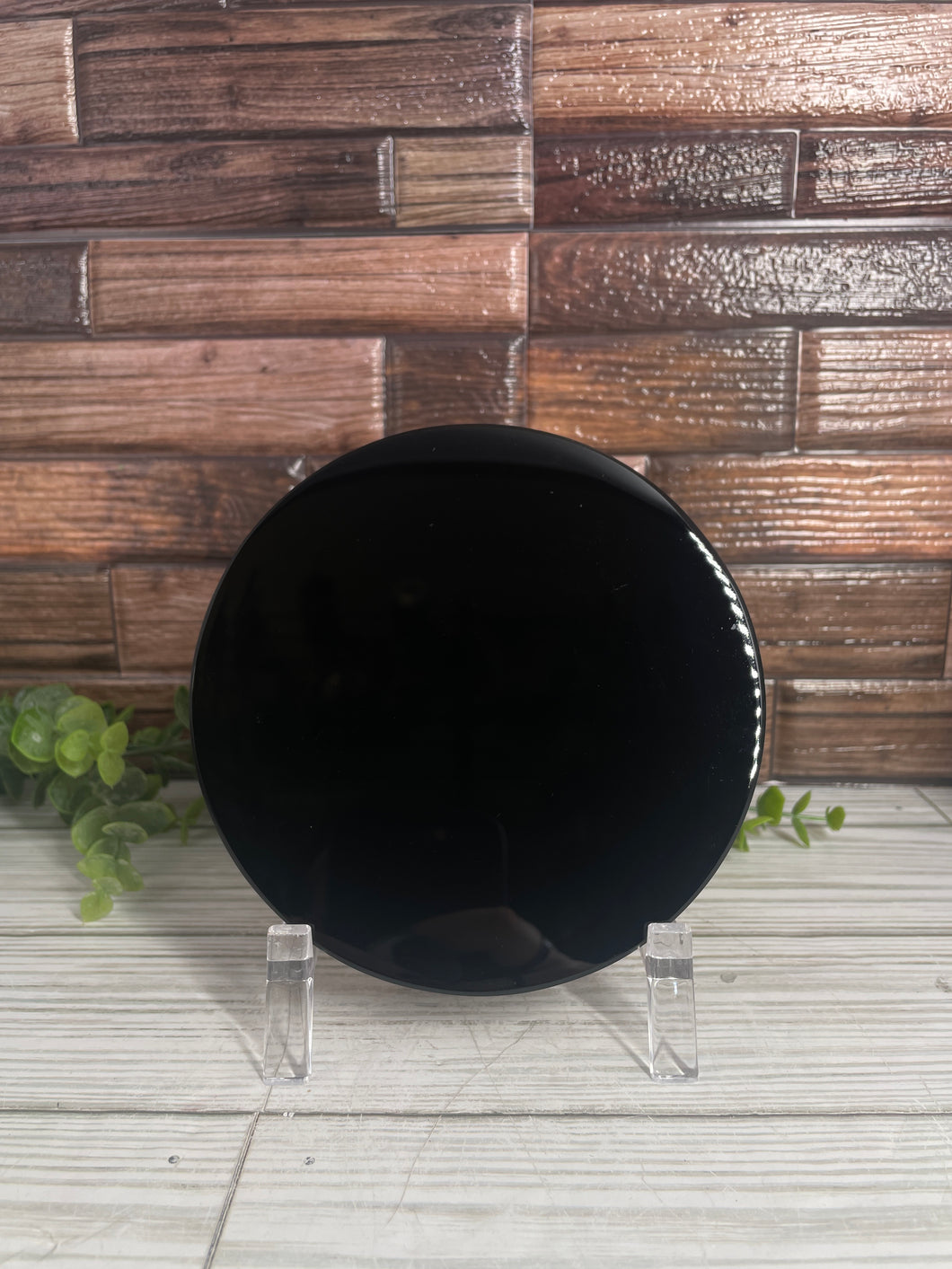 Black Obsidian Scrying Mirror