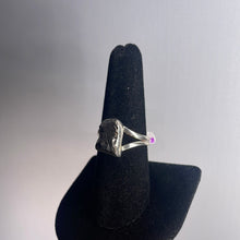 Load image into Gallery viewer, Campo Del Cielo Meteorite Size 8 Sterling Silver Ring