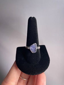 Tanzanite SZ 9.5 Sterling Silver Ring