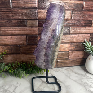 Amethyst Moon On Stand