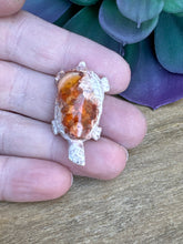 Load image into Gallery viewer, Fire Opal Turtle