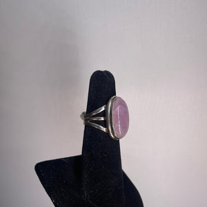 Kunzite Size 5 Sterling Silver Ring