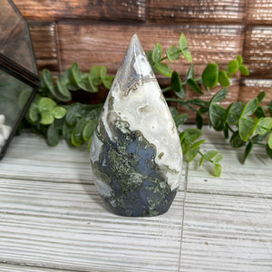 Moss Agate Flame