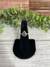 Load image into Gallery viewer, Labradorite Size 6 Sterling Silver Ring