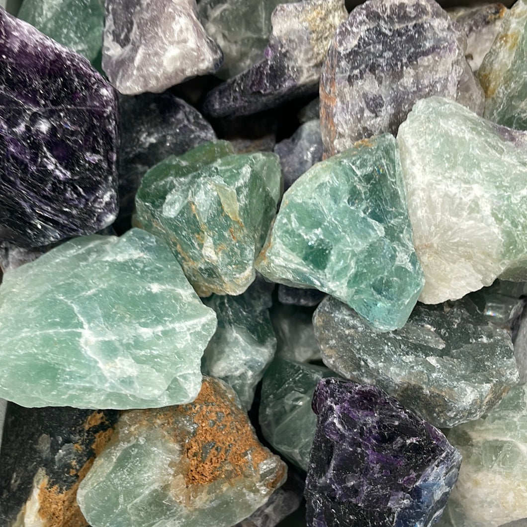 Raw Fluorite