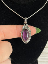 Load image into Gallery viewer, Amethyst Sterling Silver Pendant