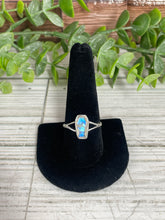 Load image into Gallery viewer, Rainbow Moonstone SZ 10 Sterling Silver Ring