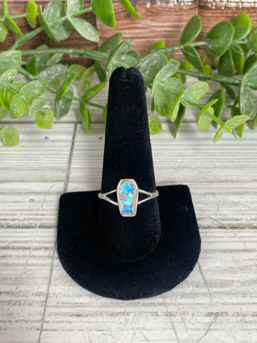 Rainbow Moonstone SZ 10 Sterling Silver Ring