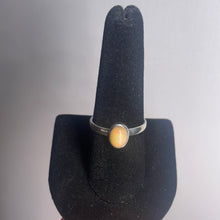 Load image into Gallery viewer, Ethiopian Opal Size 9 Sterling Silver Ring