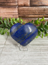 Load image into Gallery viewer, Lapis Lazuli Heart Medium