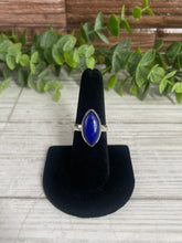 Load image into Gallery viewer, Lapis Lazuli SZ 7 Sterling Silver Ring