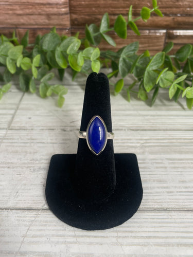 Lapis Lazuli SZ 7 Sterling Silver Ring