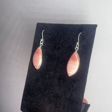 Load image into Gallery viewer, Pink Opal Sterling Silver Earrings