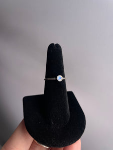 Moonstone SZ 6 Sterling Silver Ring