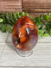 Load image into Gallery viewer, Carnelian Egg Carving