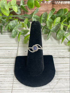 Tanzanite SZ 6 Sterling Silver Ring