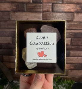 Love/Compassion Crystal Kit