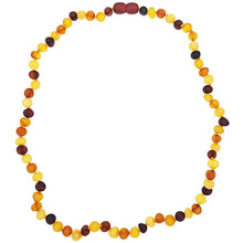 Load image into Gallery viewer, Multi Color Amber Beaded Necklace