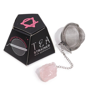 Crystal Charm Tea Strainer