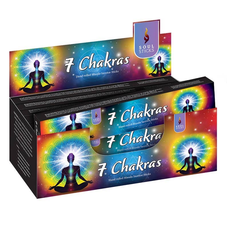 7 Chakras Incense Sticks