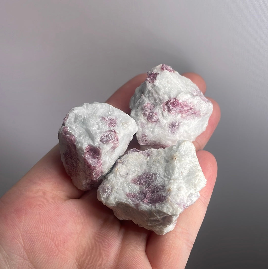 Pink Tourmaline In The Matrix