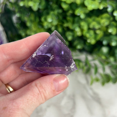 Raw Purple Fluorite