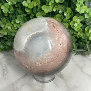 Polychrome & Orbicular Jasper Sphere