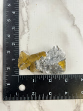 Load image into Gallery viewer, Yellow Fluorite and Quartz Specimen