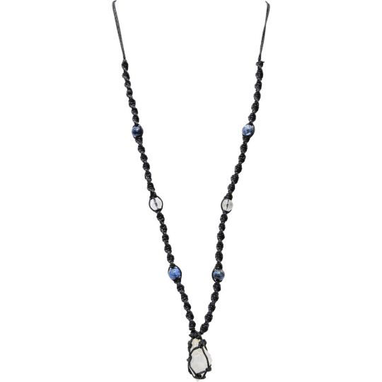 Black Tourmaline & Sodalite necklace